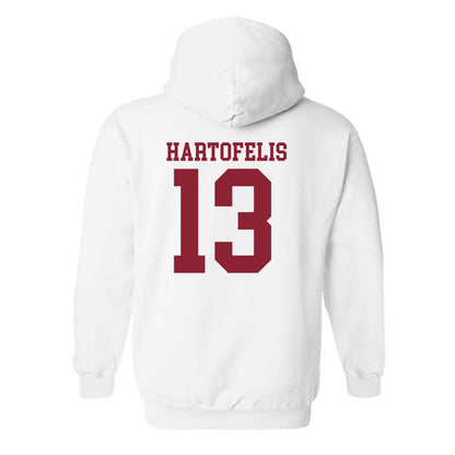 Troy - NCAA Women's Soccer : Isabella Hartofelis - Generic Shersey Hooded Sweatshirt-1