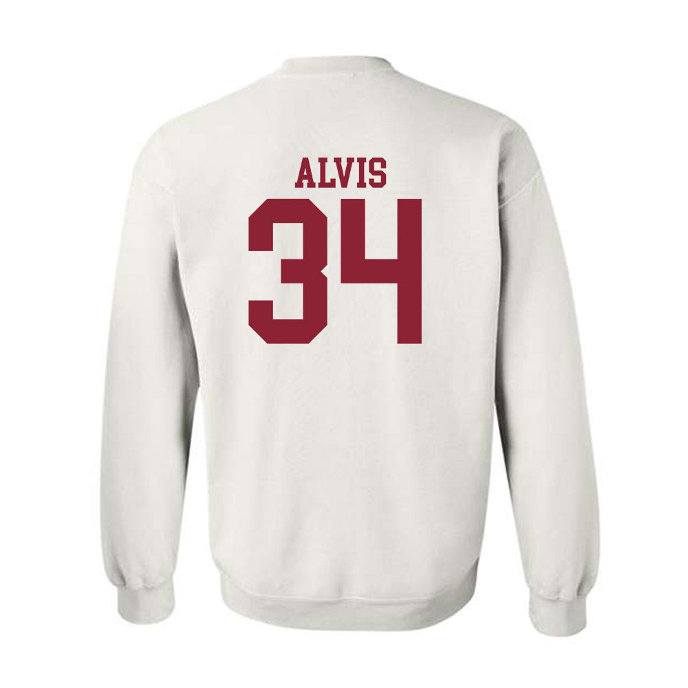 Troy - NCAA Football : Jeremiah Alvis - Generic Shersey Crewneck Sweatshirt-1