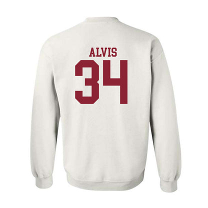 Troy - NCAA Football : Jeremiah Alvis - Generic Shersey Crewneck Sweatshirt-1