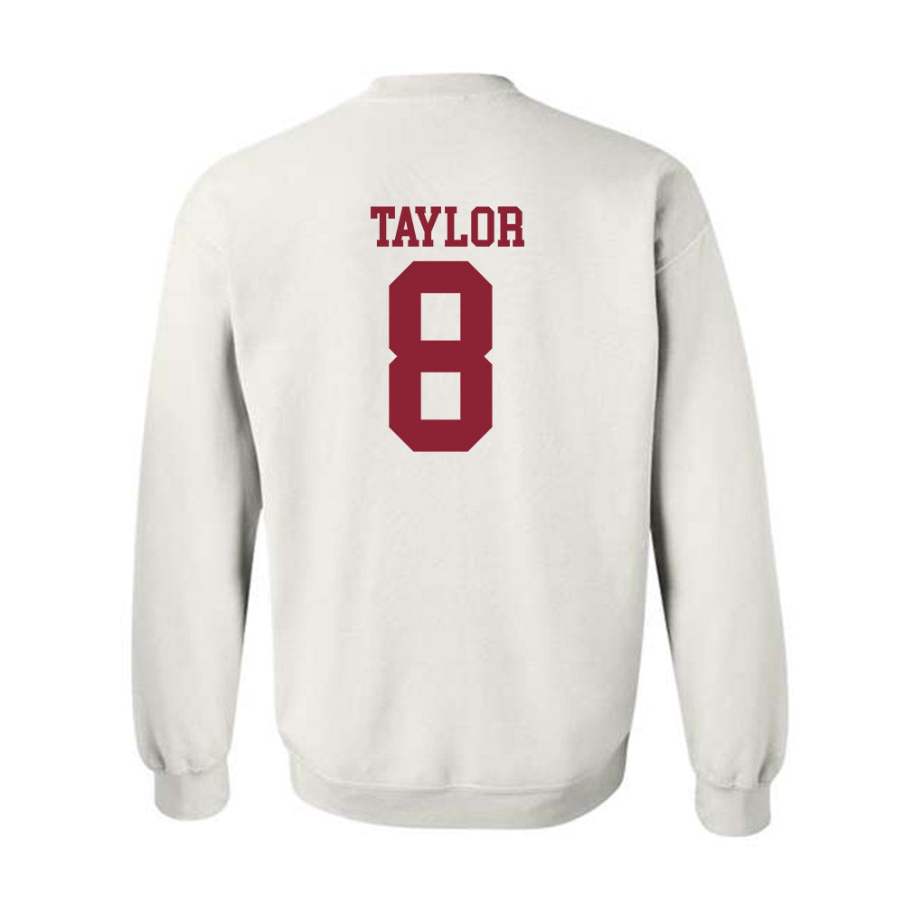 Troy - NCAA Football : Quintrayvion Taylor - Generic Shersey Crewneck Sweatshirt-1