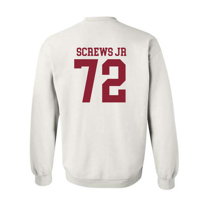 Troy - NCAA Football : Patrick Screws Jr - Generic Shersey Crewneck Sweatshirt-1