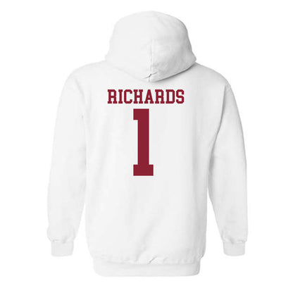Troy - NCAA Women's Soccer : Taylor Richards - Generic Shersey Hooded Sweatshirt-1