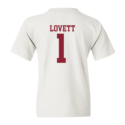 Troy - NCAA Football : Jordan Lovett - Generic Shersey Youth T-Shirt-1