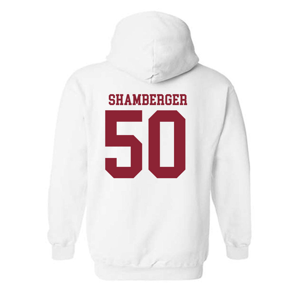 Troy - NCAA Football : Reggis Shamberger - Generic Shersey Hooded Sweatshirt-1