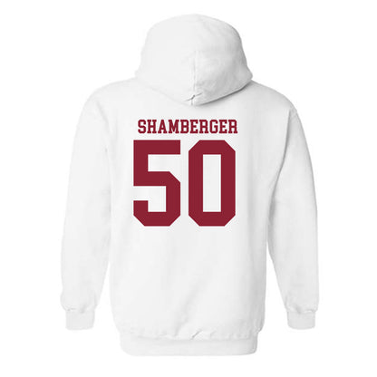 Troy - NCAA Football : Reggis Shamberger - Generic Shersey Hooded Sweatshirt-1