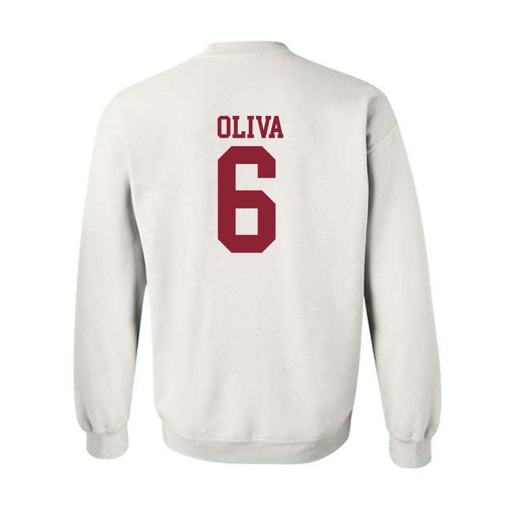 Troy - NCAA Softball : Caiden Oliva - Generic Shersey Crewneck Sweatshirt-1