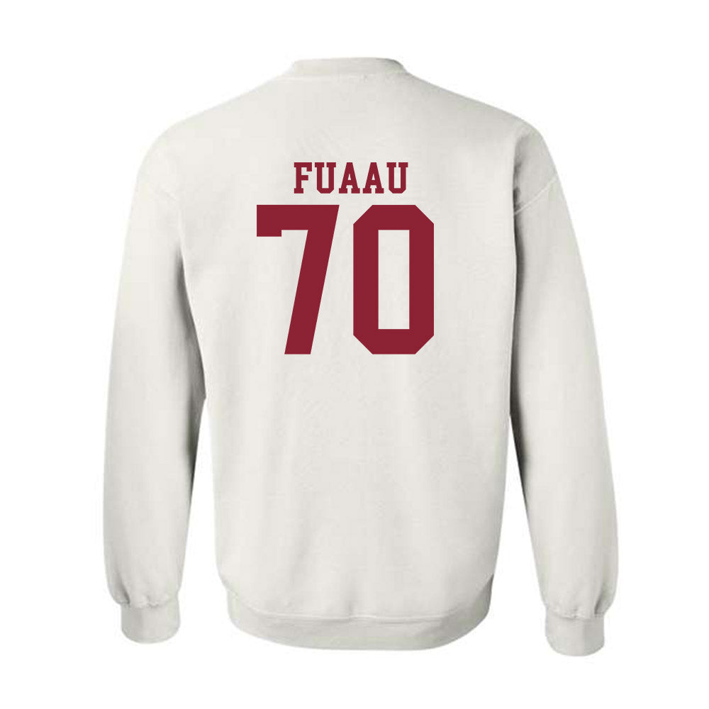 Troy - NCAA Football : Casey Fuaau - Generic Shersey Crewneck Sweatshirt-1
