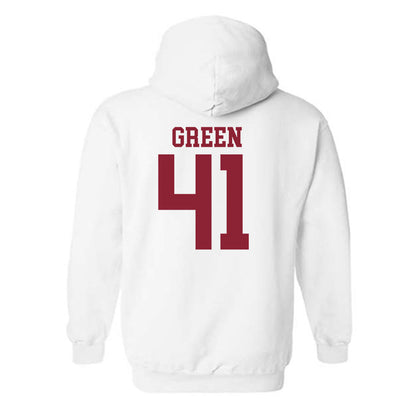 Troy - NCAA Football : Makel Green - Generic Shersey Hooded Sweatshirt-1