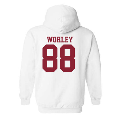 Troy - NCAA Football : Jackson Worley - Generic Shersey Hooded Sweatshirt-1