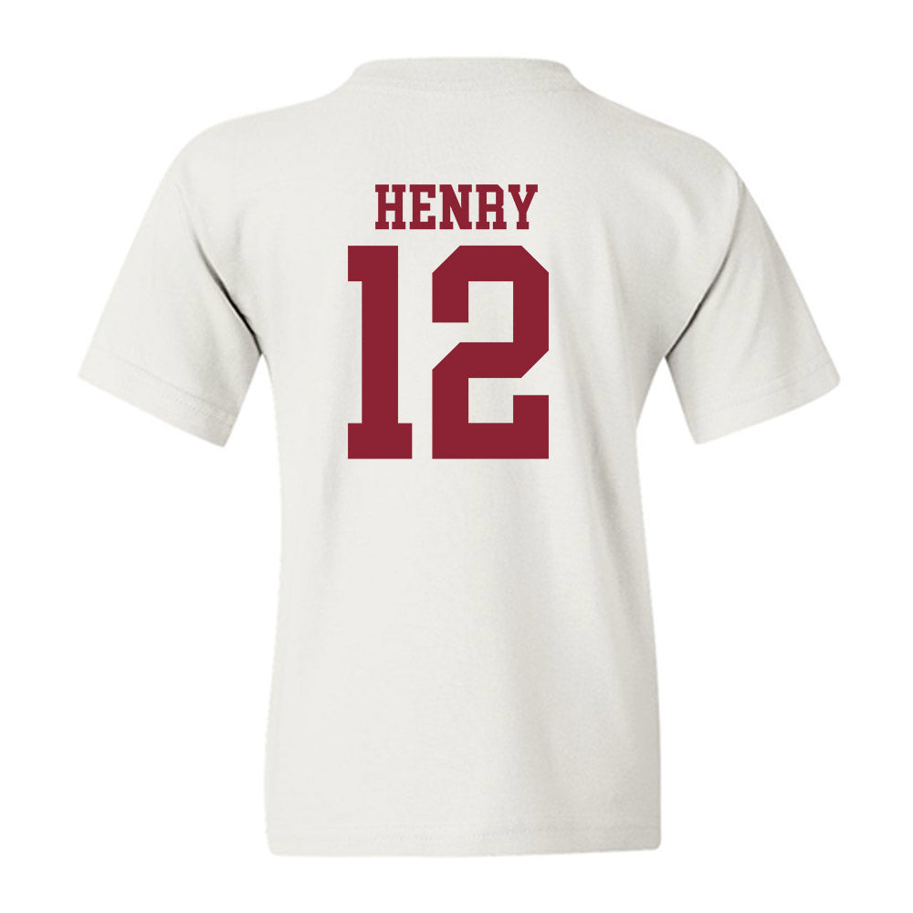 Troy - NCAA Football : Trent Henry - Generic Shersey Youth T-Shirt-1