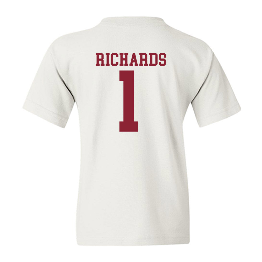 Troy - NCAA Women's Soccer : Taylor Richards - Generic Shersey Youth T-Shirt-1