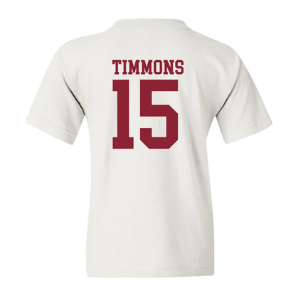 Troy - NCAA Women's Basketball : Jasmine Timmons - Generic Shersey Youth T-Shirt-1