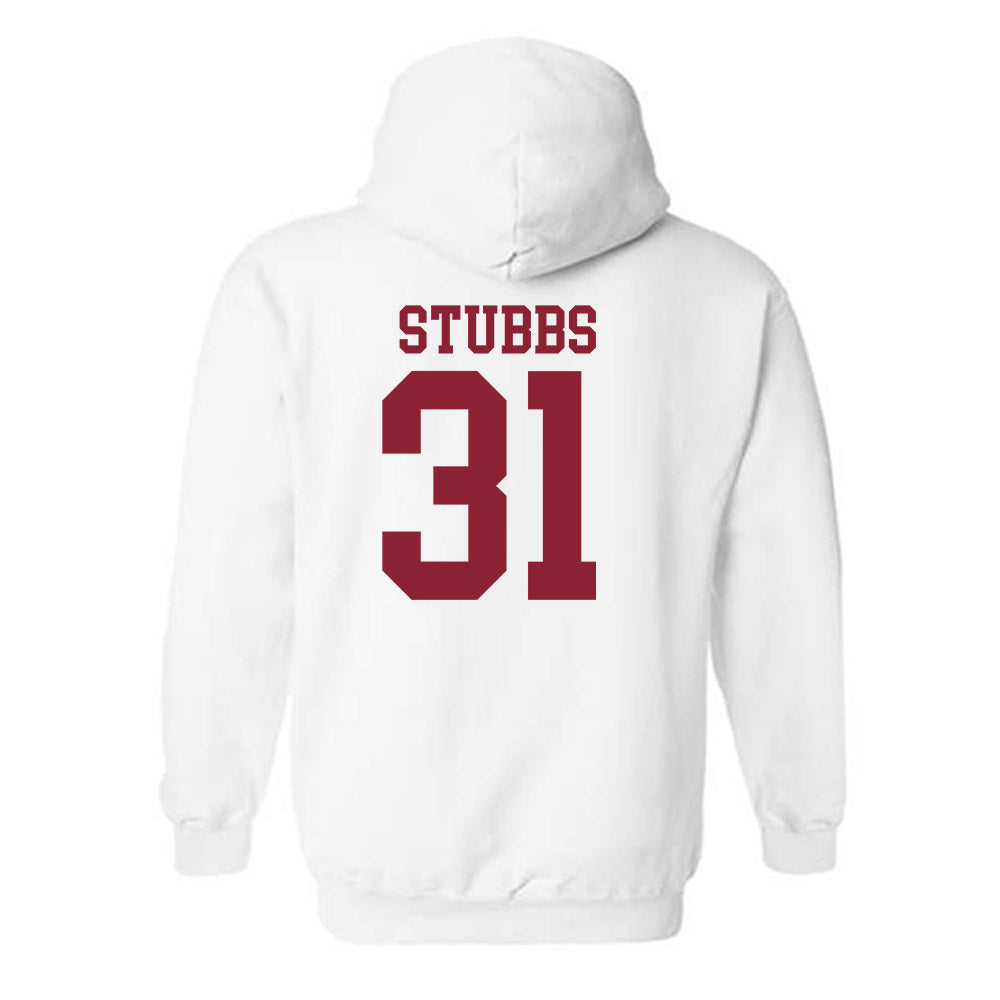 Troy - NCAA Baseball : Benjamin Stubbs - Generic Shersey Hooded Sweatshirt-1