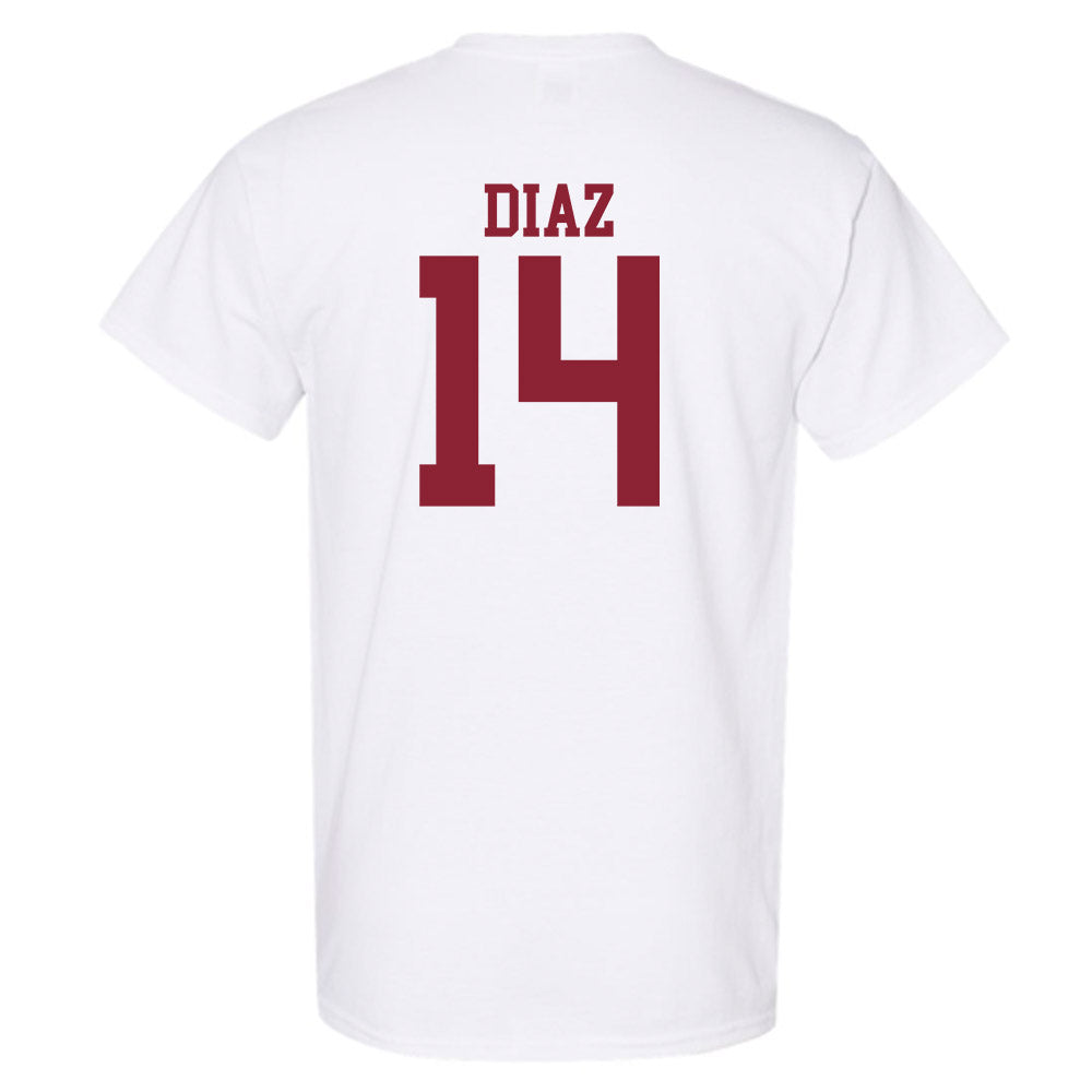 Troy - NCAA Baseball : Zaid Diaz - Generic Shersey T-Shirt-1