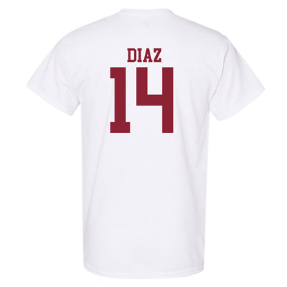 Troy - NCAA Baseball : Zaid Diaz - Generic Shersey T-Shirt-1