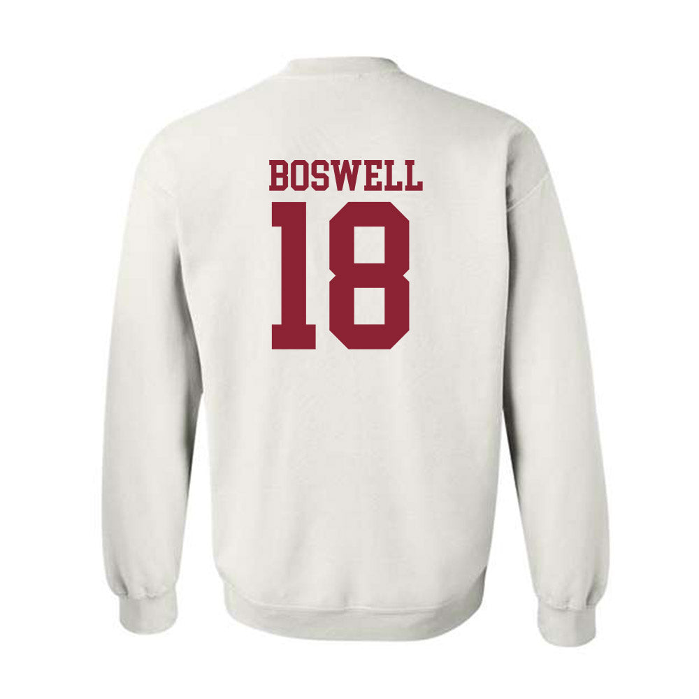 Troy - NCAA Softball : Makaley Boswell - Generic Shersey Crewneck Sweatshirt-1