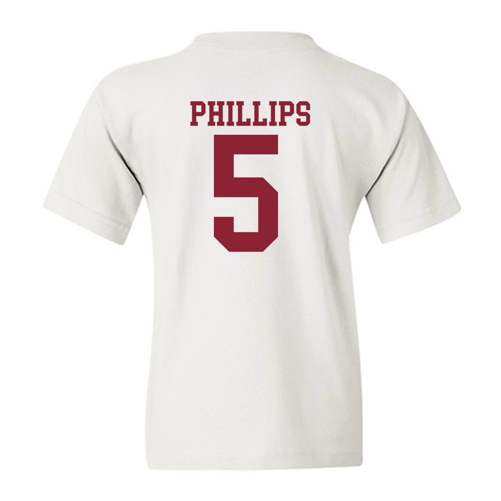 Troy - NCAA Women's Soccer : Hailey Phillips - Generic Shersey Youth T-Shirt-1