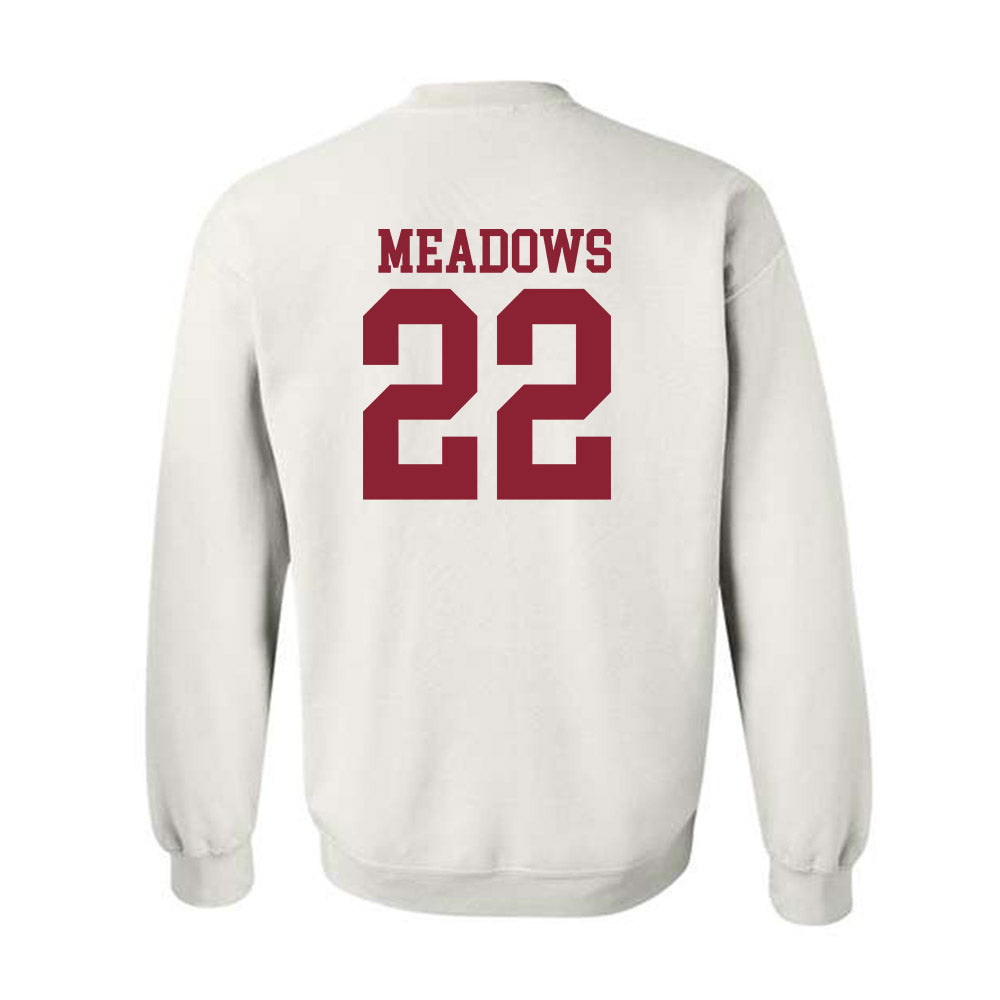 Troy - NCAA Football : Tae Meadows - Generic Shersey Crewneck Sweatshirt-1