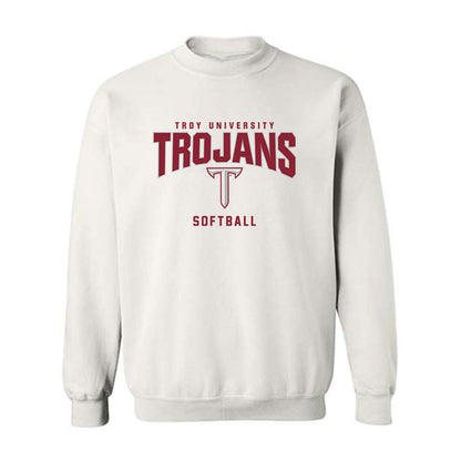 Troy - NCAA Softball : Makaley Boswell - Generic Shersey Crewneck Sweatshirt-0