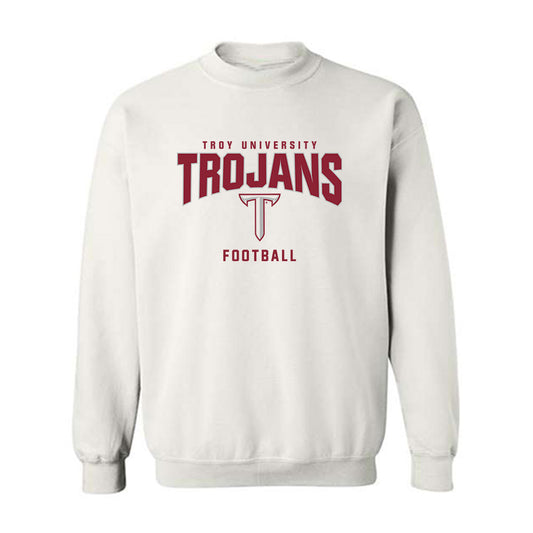 Troy - NCAA Football : Nickolas Troemel - Crewneck Sweatshirt Classic Shersey