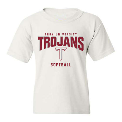 Troy - NCAA Softball : Caiden Oliva - Generic Shersey Youth T-Shirt-0