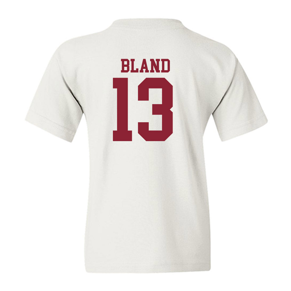 Troy - NCAA Baseball : Peryn Bland - Generic Sports Shersey Youth T-Shirt-1