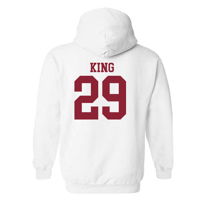 Troy - NCAA Baseball : Dylan King - Generic Sports Shersey Hooded Sweatshirt-1