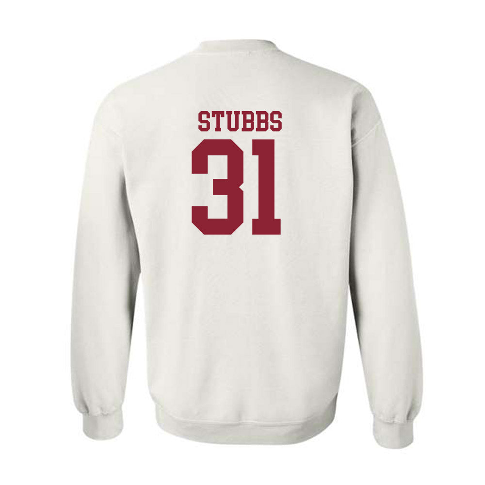 Troy - NCAA Baseball : Benjamin Stubbs - Generic Sports Shersey Crewneck Sweatshirt-1
