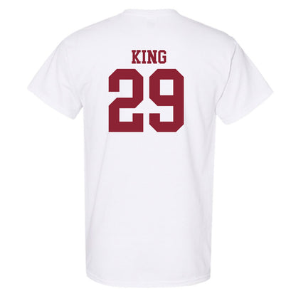 Troy - NCAA Baseball : Dylan King - Generic Sports Shersey T-Shirt-1