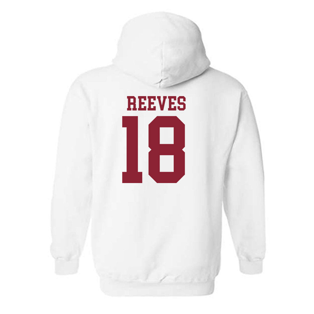 Troy - NCAA Baseball : Caden Reeves - Generic Sports Shersey Hooded Sweatshirt-1