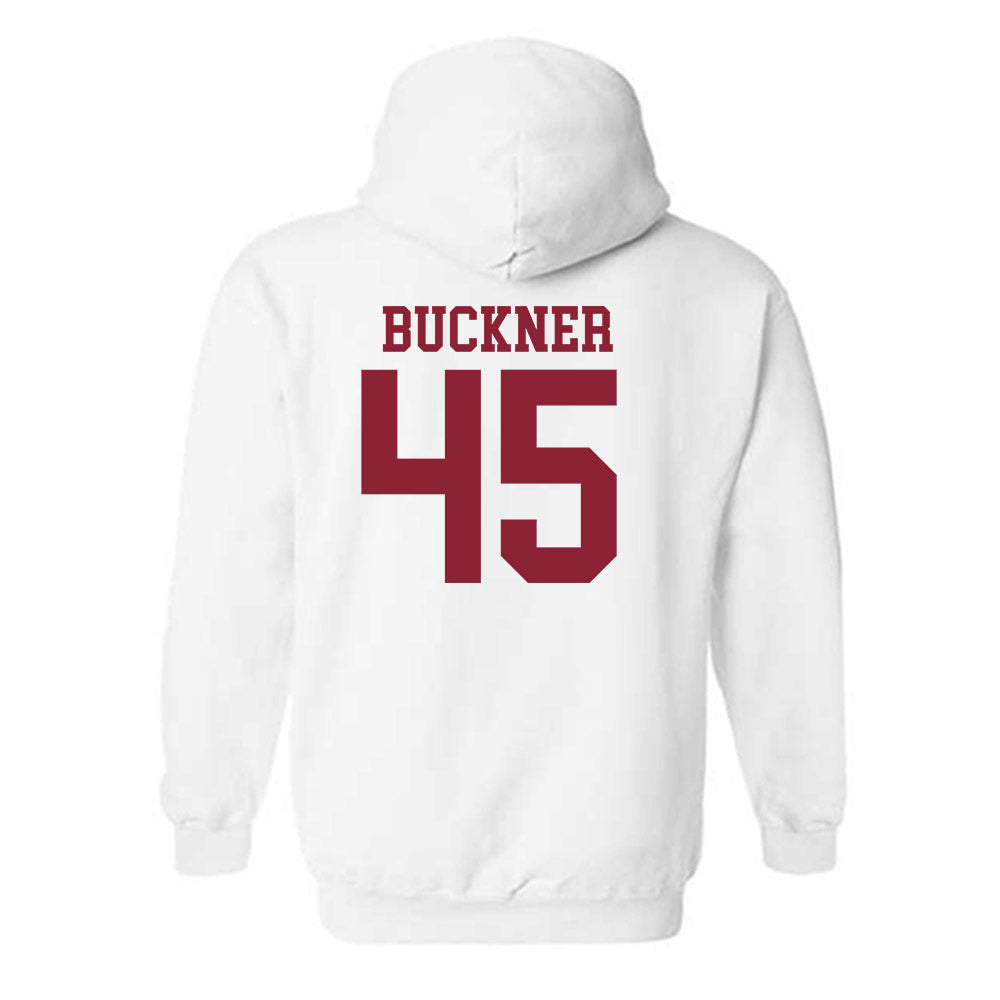 Troy - NCAA Baseball : Judah Buckner - Generic Sports Shersey Hooded Sweatshirt-1