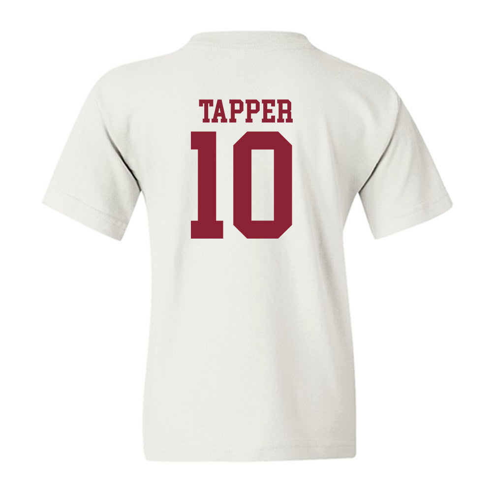 Troy - NCAA Baseball : Brock Tapper - Generic Sports Shersey Youth T-Shirt-1