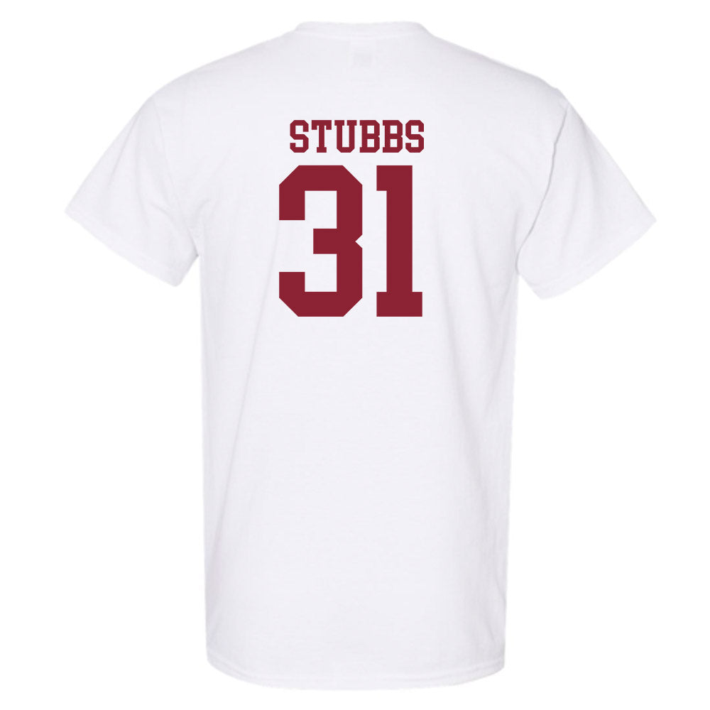 Troy - NCAA Baseball : Benjamin Stubbs - Generic Sports Shersey T-Shirt-1
