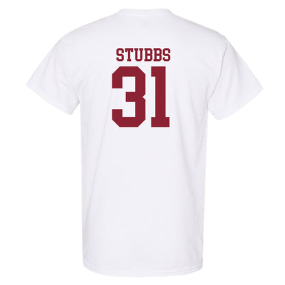 Troy - NCAA Baseball : Benjamin Stubbs - Generic Sports Shersey T-Shirt-1