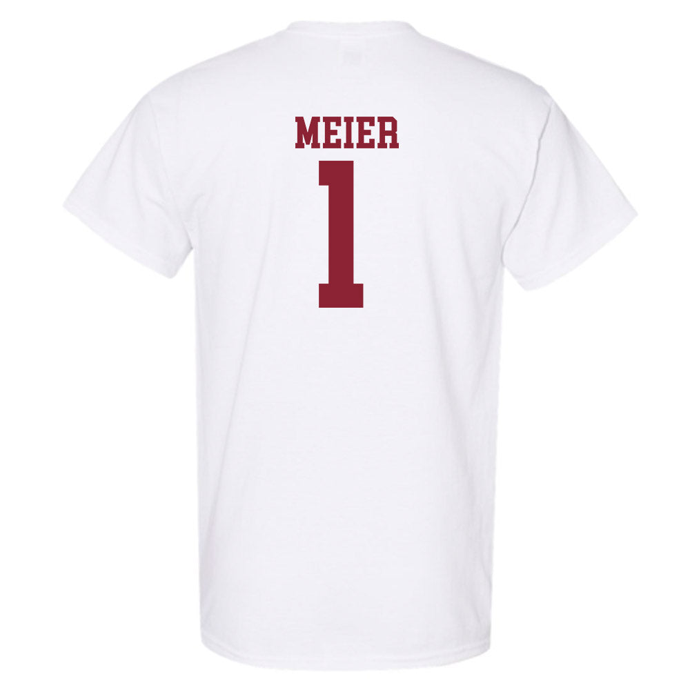Troy - NCAA Baseball : Steven Meier - Generic Sports Shersey T-Shirt-1