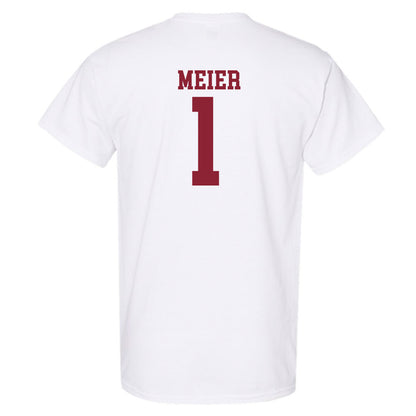 Troy - NCAA Baseball : Steven Meier - Generic Sports Shersey T-Shirt-1