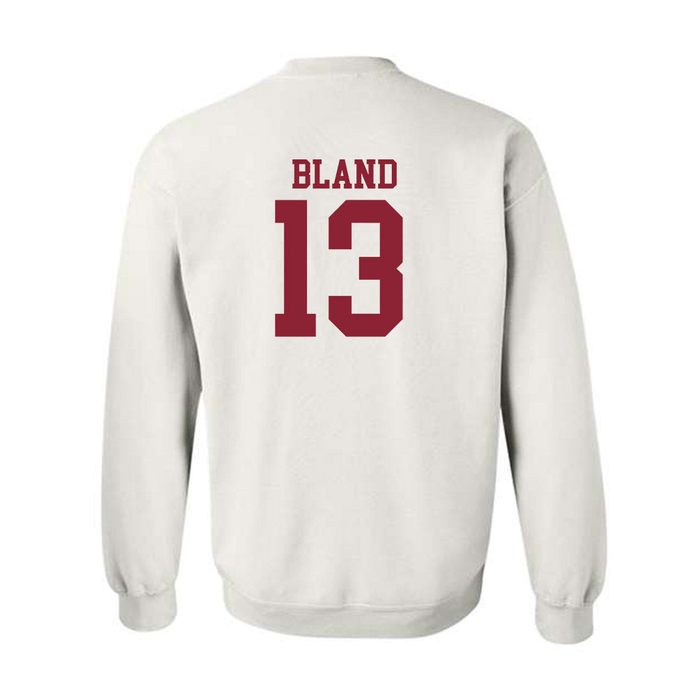 Troy - NCAA Baseball : Peryn Bland - Generic Sports Shersey Crewneck Sweatshirt-1