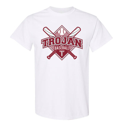 Troy - NCAA Baseball : Nate Criswell - Generic Sports Shersey T-Shirt-0