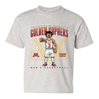 Minnesota - NCAA Men's Basketball : Dawson Garcia Youth T-shirt