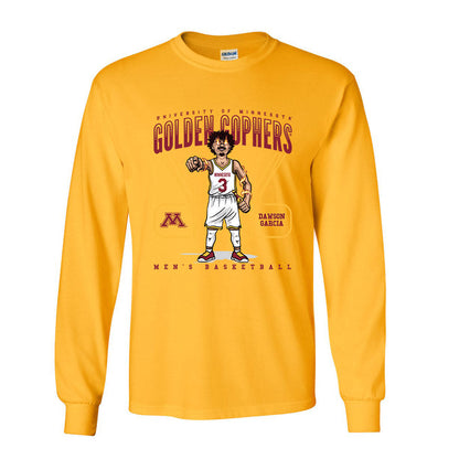 Minnesota - NCAA Men's Basketball : Dawson Garcia Long sleeve T-shirt