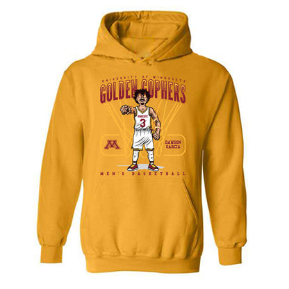 Minnesota - NCAA Men's Basketball : Dawson Garcia Hooded Sweatshirt