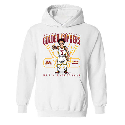 Minnesota - NCAA Men's Basketball : Dawson Garcia Hooded Sweatshirt