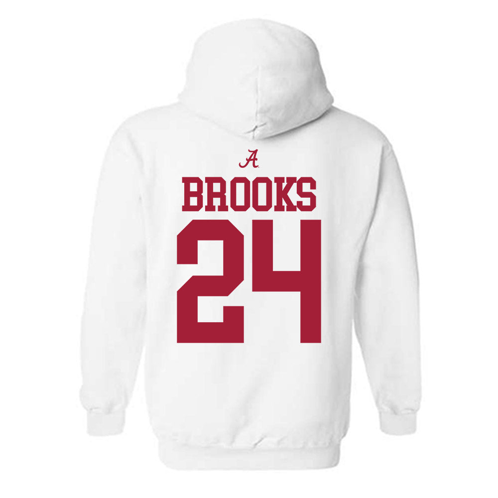 Alabama - NCAA Women's Basketball : Leah Brooks - Hooded Sweatshirt