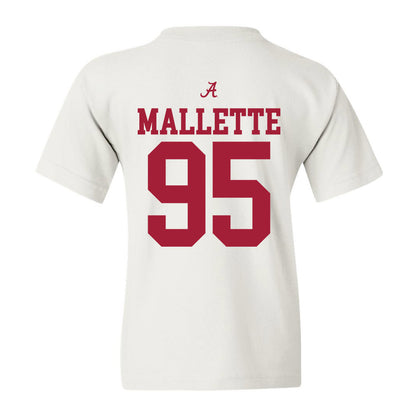 Alabama - NCAA Men's Basketball : Houston Mallette - Youth T-Shirt