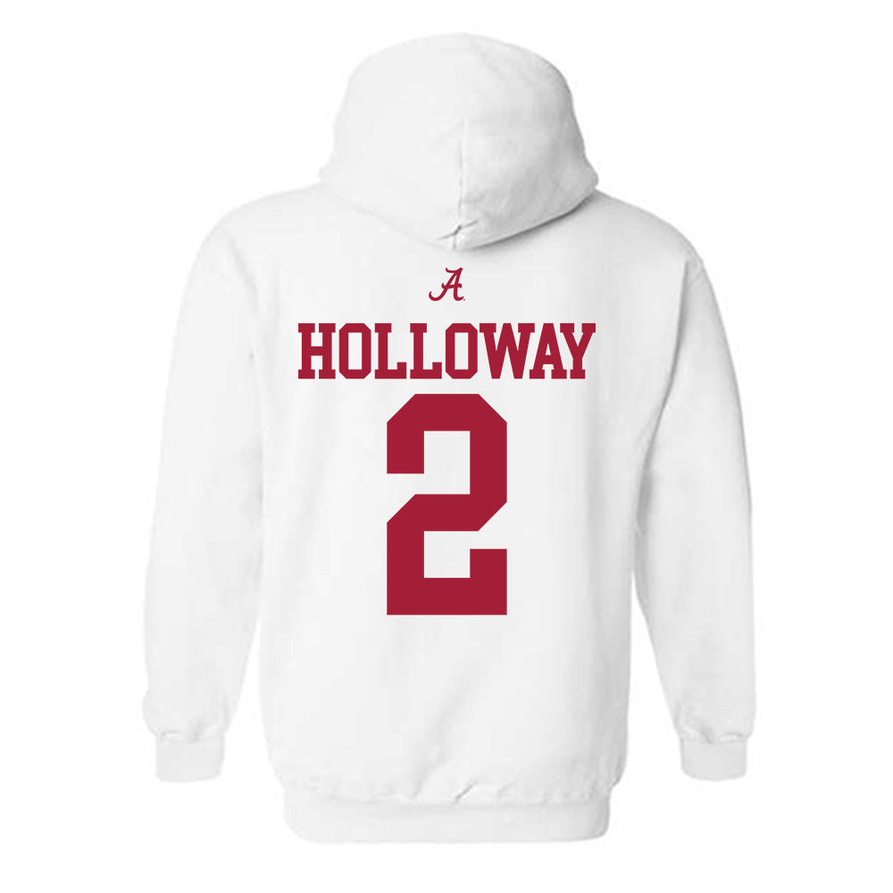 Alabama - NCAA Men's Basketball : Aden Holloway - Hooded Sweatshirt