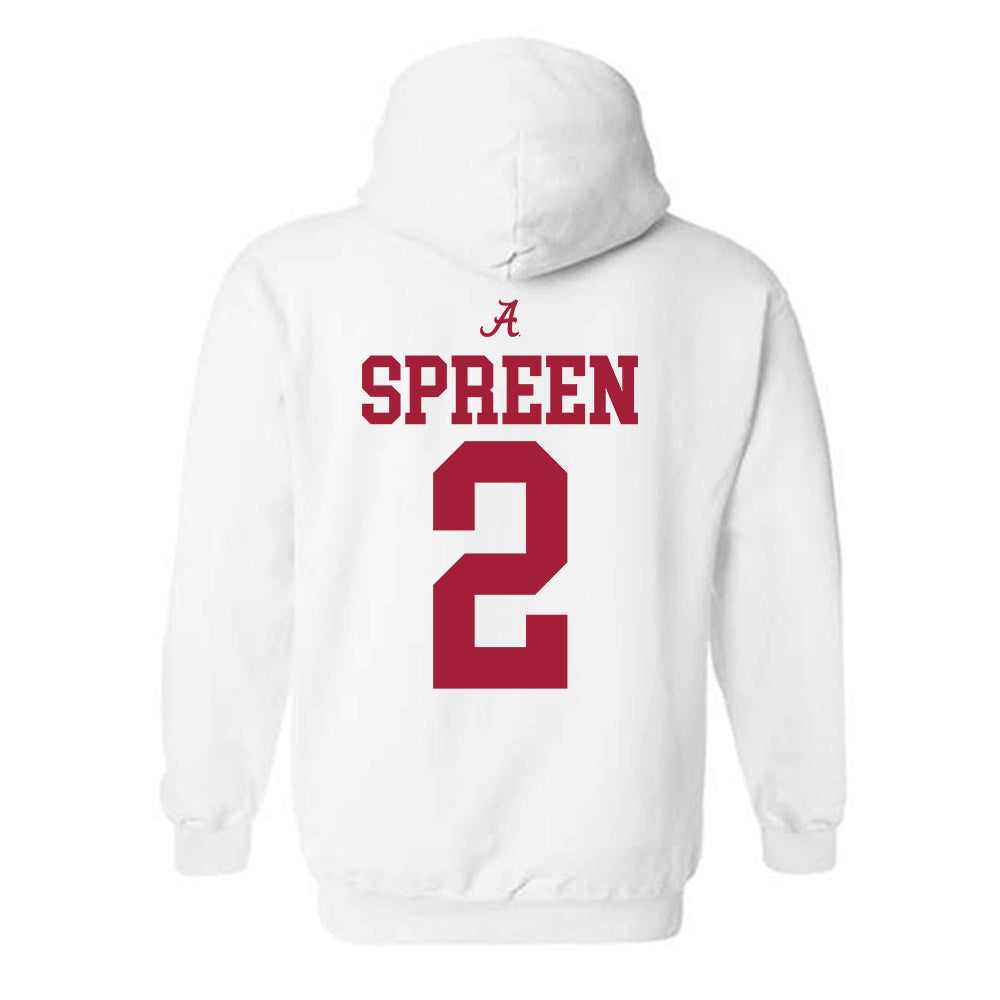 Alabama - NCAA Women's Basketball : Chloe Spreen - Hooded Sweatshirt