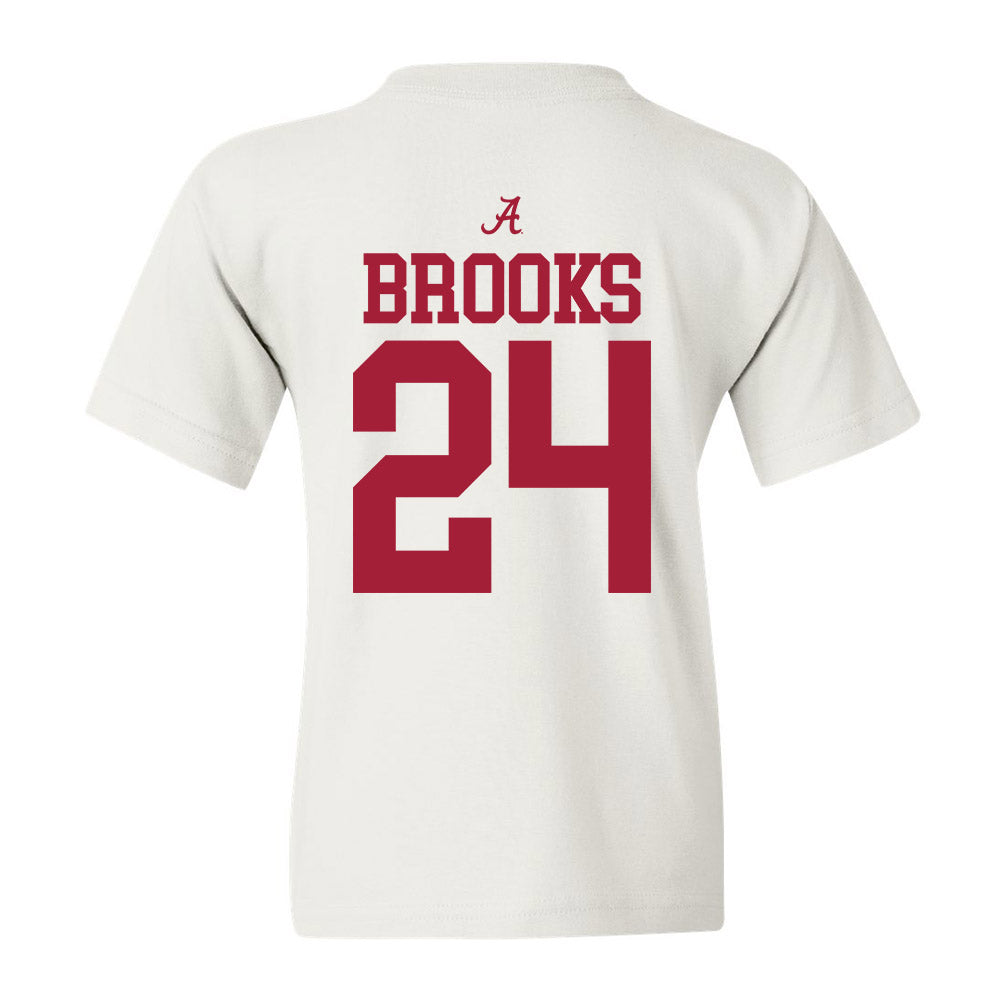 Alabama - NCAA Women's Basketball : Leah Brooks - Youth T-Shirt