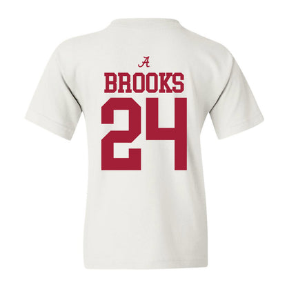 Alabama - NCAA Women's Basketball : Leah Brooks - Youth T-Shirt