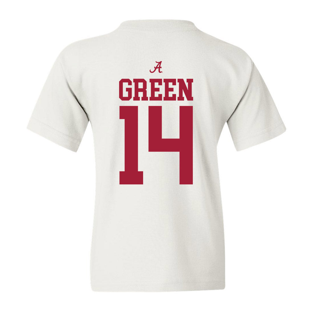 Alabama - NCAA Women's Basketball : Zaay Green - Youth T-Shirt