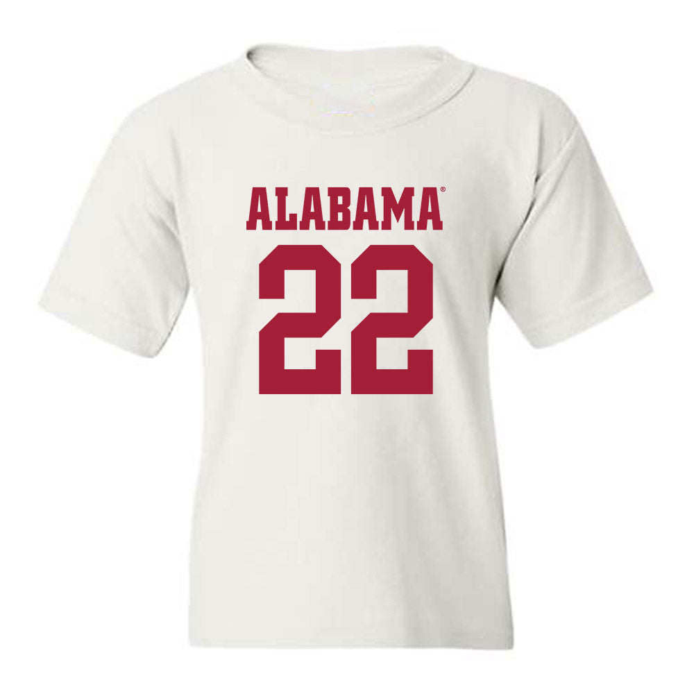 Alabama - NCAA Men's Basketball : Aiden Sherrell - Youth T-Shirt